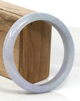 Baikalla Jewelry Jadeite Jade Bangle Bracelet Baikalla Classic Real Lavender Jadeite Jade Bangle Bracelet (59.08mm)