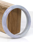 Baikalla Jewelry Jadeite Jade Bangle Bracelet Baikalla Classic Real Lavender Jadeite Jade Bangle Bracelet (59.08mm)