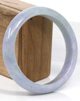 Baikalla Jewelry Jadeite Jade Bangle Bracelet Baikalla Classic Real Lavender Jadeite Jade Bangle Bracelet (59.08mm)