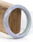 Baikalla Jewelry Jadeite Jade Bangle Bracelet Baikalla Classic Real Lavender Jadeite Jade Bangle Bracelet (59.08mm)