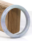 Baikalla Jewelry Jadeite Jade Bangle Bracelet Baikalla Classic Real Lavender Jadeite Jade Bangle Bracelet (59.08mm)