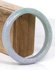 Baikalla Jewelry Jadeite Jade Bangle Bracelet Baikalla Classic Real Lavender Jadeite Jade Bangle Bracelet (59.08mm)