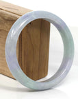 Baikalla Jewelry Jadeite Jade Bangle Bracelet Baikalla Classic Real Lavender Jadeite Jade Bangle Bracelet (59.08mm)
