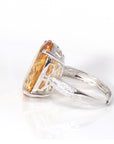 Baikalla Jewelry Gemstone Ring Baikalla™ Sterling Silver Oval Citrine Ring