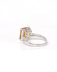 Baikalla Jewelry Gemstone Ring Baikalla™ Sterling Silver Emerald Cut Citrine Ring