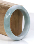 Baikalla Jewelry Jadeite Jade Bangle Bracelet Genuine Burmese Jadeite Jade Bangle Bracelet ( 58.3 mm )