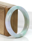 Baikalla Jewelry Jadeite Jade Bangle Bracelet Copy of High-quality Lavender-Green Natural Burmese Jadeite Jade Bangle (57.04mm)