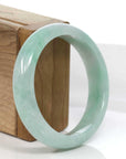 Baikalla Jewelry Jadeite Jade Bangle Bracelet Copy of Baikalla™ "Classic Bangle" Genuine Jadeite Jade Green Bangle Bracelet (54.62mm)