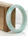 Baikalla Jewelry Jadeite Jade Bangle Bracelet Copy of Baikalla™ "Classic Bangle" Genuine Jadeite Jade Green Bangle Bracelet (54.62mm)