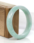 Baikalla Jewelry Jadeite Jade Bangle Bracelet Copy of Baikalla™ "Classic Bangle" Genuine Jadeite Jade Green Bangle Bracelet (54.62mm)