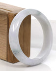 Baikalla Jewelry Jadeite Jade Bangle Bracelet Baikalla "Classic Bangle" Blue-Green Natural Burmese Jadeite Jade Bangle (58.70mm)