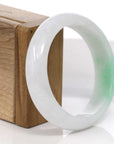 Baikalla Jewelry Jadeite Jade Bangle Bracelet Copy of Copy of Baikalla Classic Green Natural Jadeite Jade Wider Bangle Bracelet (58.24 mm)