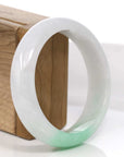 Baikalla Jewelry Jadeite Jade Bangle Bracelet Copy of Copy of Baikalla Classic Green Natural Jadeite Jade Wider Bangle Bracelet (58.24 mm)