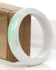 Baikalla Jewelry Jadeite Jade Bangle Bracelet Copy of Copy of Baikalla Classic Green Natural Jadeite Jade Wider Bangle Bracelet (58.24 mm)