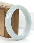 Baikalla Jewelry Jadeite Jade Bangle Bracelet Baikalla "Classic Bangle" Blue-Green Natural Burmese Jadeite Jade Bangle (57.47mm)