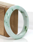 Baikalla Jewelry Jadeite Jade Bangle Bracelet Copy of Baikalla "Classic Bangle" Green Natural Burmese Jadeite Jade Bangle ( 56.33mm )