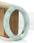 Baikalla Jewelry Jadeite Jade Bangle Bracelet Copy of Baikalla "Classic Bangle" Green Natural Burmese Jadeite Jade Bangle ( 56.33mm )
