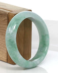 Baikalla Jewelry Jadeite Jade Bangle Bracelet Copy of Copy of Baikalla™ "Classic Bangle" Genuine Jadeite Jade Green Bangle Bracelet (54.62mm)