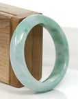 Baikalla Jewelry Jadeite Jade Bangle Bracelet Copy of Copy of Baikalla™ "Classic Bangle" Genuine Jadeite Jade Green Bangle Bracelet (54.62mm)