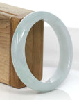 Baikalla Jewelry Jadeite Jade Bangle Bracelet Baikalla "Classic Bangle" Blue-Green Natural Burmese Jadeite Jade Bangle (57.49mm)