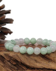 Baikalla Jewelry jade beads bracelet Jadeite Jade 9 mm Round Green Beads Bracelet ( 9 mm )