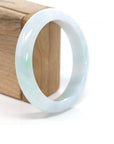 Baikalla Jewelry Jadeite Jade Bangle Bracelet Genuine Burmese Jadeite Jade Bangle Bracelet (58.45 mm)