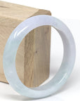 Baikalla Jewelry Jadeite Jade Bangle Bracelet Genuine Lavender Jadeite Jade Bangle Bracelet ( 58.40mm )