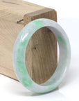 Baikalla Jewelry Jadeite Jade Bangle Bracelet Baikalla™ "Classic Bangle" Genuine Burmese High Quality Jadeite Jade Bangle Bracelet (53.1mm)
