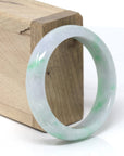 Baikalla Jewelry Jadeite Jade Bangle Bracelet Baikalla™ "Classic Bangle" Genuine Burmese High Quality Jadeite Jade Bangle Bracelet (53.1mm)