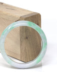 Baikalla Jewelry Jadeite Jade Bangle Bracelet Baikalla™ "Classic Bangle" Genuine Burmese High Quality Jadeite Jade Bangle Bracelet (53.1mm)