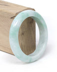 Baikalla Jewelry Jadeite Jade Bangle Bracelet Baikalla™ "Classic Bangle" Genuine Burmese High Quality Jadeite Jade Bangle Bracelet (56.1mm)