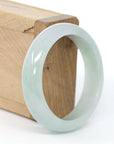 Baikalla Jewelry Jadeite Jade Bangle Bracelet Baikalla "Classic Bangle" Natural Burmese Ice Jadeite Jade Bangle ( 55 mm )