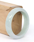 Baikalla Jewelry Jadeite Jade Bangle Bracelet Baikalla "Classic Bangle" Natural Burmese Ice Jadeite Jade Bangle ( 55 mm )