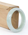 Baikalla Jewelry Jadeite Jade Bangle Bracelet Baikalla "Classic Bangle" Natural Burmese Ice Jadeite Jade Bangle ( 55 mm )