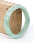 Baikalla Jewelry Jadeite Jade Bangle Bracelet Baikalla "Classic Bangle" Natural Burmese Green Jadeite Jade Bangle ( 58.84 mm )