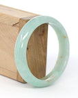 Baikalla Jewelry Jadeite Jade Bangle Bracelet Baikalla "Classic Bangle" Natural Burmese Green Jadeite Jade Bangle ( 58.84 mm )