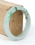 Baikalla Jewelry Jadeite Jade Bangle Bracelet Baikalla "Classic Bangle" Green Natural Jadeite Jade Bangle ( 57.35 mm )