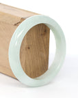 Baikalla Jewelry Jadeite Jade Bangle Bracelet Baikalla "Classic Bangle" Lavender Natural Burmese Jadeite Jade Bangle ( 58.3 mm )