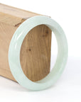 Baikalla Jewelry Jadeite Jade Bangle Bracelet Baikalla "Classic Bangle" Lavender Natural Burmese Jadeite Jade Bangle ( 58.3 mm )