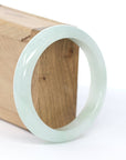 Baikalla Jewelry Jadeite Jade Bangle Bracelet Baikalla "Classic Bangle" Lavender Natural Burmese Jadeite Jade Bangle ( 58.3 mm )