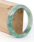 Baikalla Jewelry Jadeite Jade Bangle Bracelet Baikalla "Classic Bangle" Forest Green Genuine Jadeite Jade Bangle ( 59.45 mm )
