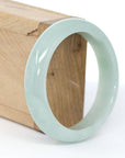 Baikalla Jewelry Jadeite Jade Bangle Bracelet Baikalla "Classic Bangle" Genuine Green Jadeite Jade Bangle ( 58.35 mm )