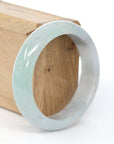 Baikalla Jewelry Jadeite Jade Bangle Bracelet Baikalla "Classic Bangle" Genuine Green Jadeite Jade Bangle ( 57.5 mm )