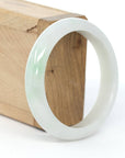 Baikalla Jewelry Jadeite Jade Bangle Bracelet Baikalla "Classic Bangle" Lavender & Green Jadeite Jade Bangle ( 57.3 mm )
