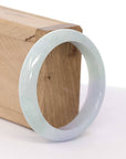 Baikalla Jewelry Jadeite Jade Bangle Bracelet Baikalla "Classic Bangle" Lavender Natural Burmese Jadeite Jade Bangle ( 56.13 mm )