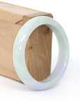 Baikalla Jewelry Jadeite Jade Bangle Bracelet Baikalla "Classic Bangle" Lavender Natural Burmese Jadeite Jade Bangle ( 56.13 mm )