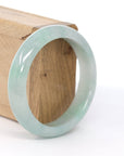 Baikalla Jewelry Jadeite Jade Bangle Bracelet Baikalla "Classic Bangle" Genuine Green Jadeite Jade Bangle ( 57.57 mm )