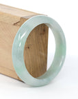 Baikalla Jewelry Jadeite Jade Bangle Bracelet Baikalla "Classic Bangle" Genuine Green Jadeite Jade Bangle ( 57.57 mm )