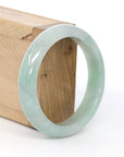 Baikalla Jewelry Jadeite Jade Bangle Bracelet Baikalla "Classic Bangle" Genuine Green Jadeite Jade Bangle ( 57.57 mm )