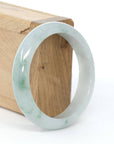 Baikalla Jewelry Jadeite Jade Bangle Bracelet Baikalla "Classic Bangle" Ice Blue-Green Jadeite Jade Bangle ( 57.3 mm )
